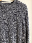 Volcom Black + White Knit Sweater