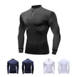 Outdoor Muscle Fitted Tactics Workout T-shirt Long Sleeve Sports Quick-drying top