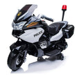 2026 24V Police 2 Seater Motorcycle with Rubber Tires