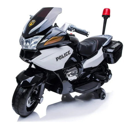 2026 24V Police 2 Seater Motorcycle with Rubber Tires