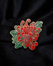 Chrysanthemum Enamel Pin