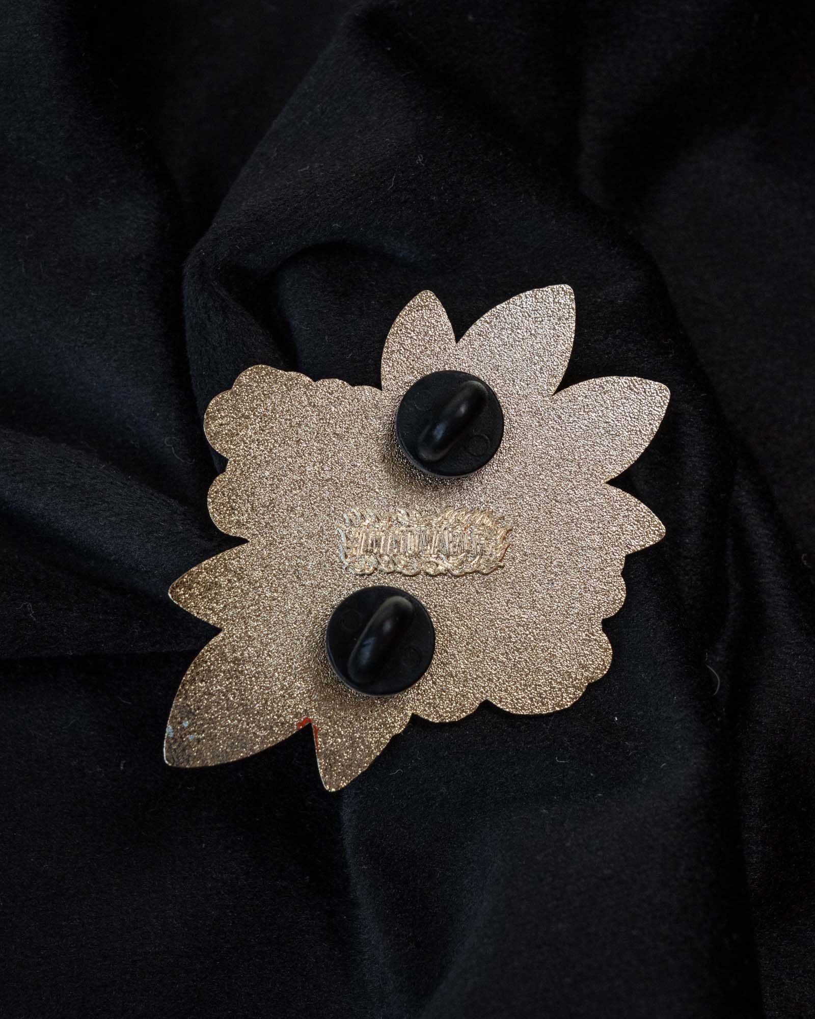 Peony Enamel Pin