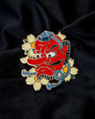 Tengu Enamel Pin