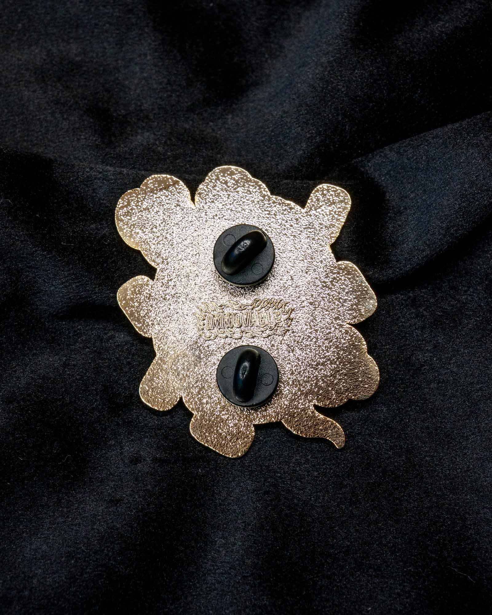 Daruma Enamel Pin