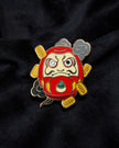 Daruma Enamel Pin