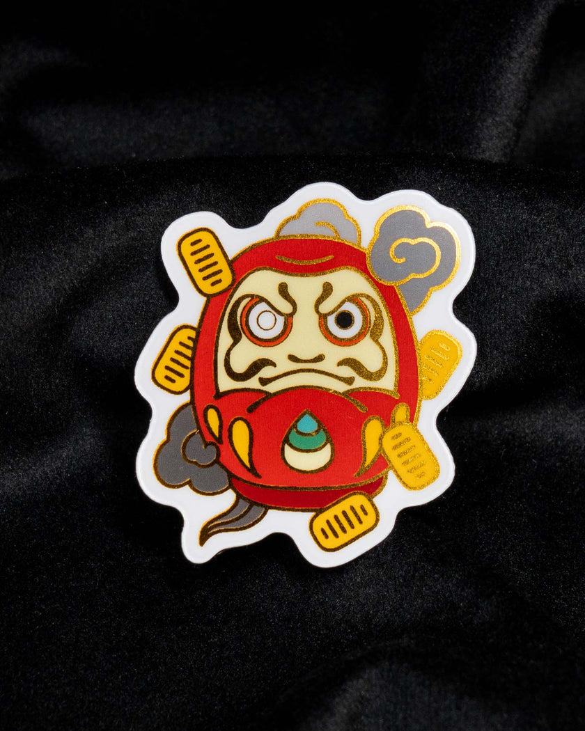 Daruma Vinyl Sticker