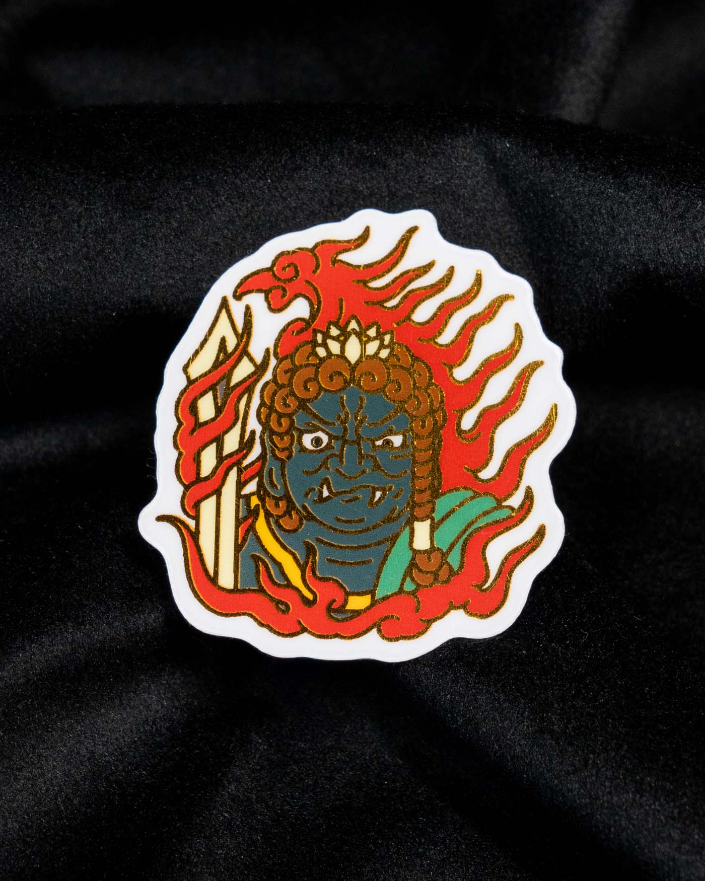 Fudō Myōō Vinyl Sticker