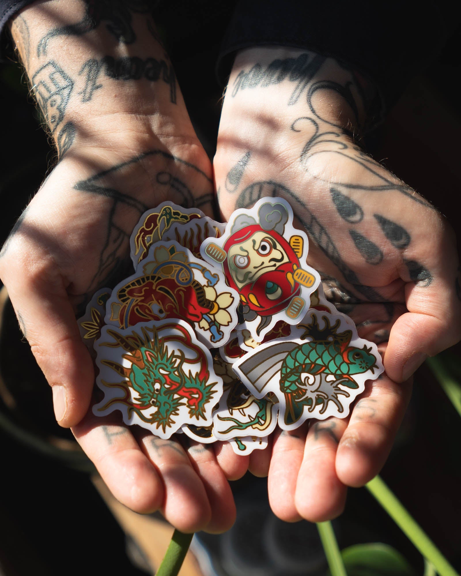Tengu Vinyl Sticker