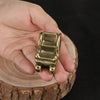 Christmas Sled Creative Antique Reproduction Distressed Ornaments Brass Crafts