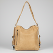 MET Premium Leather Shoulder Bag. Convertible Bag Transformer
