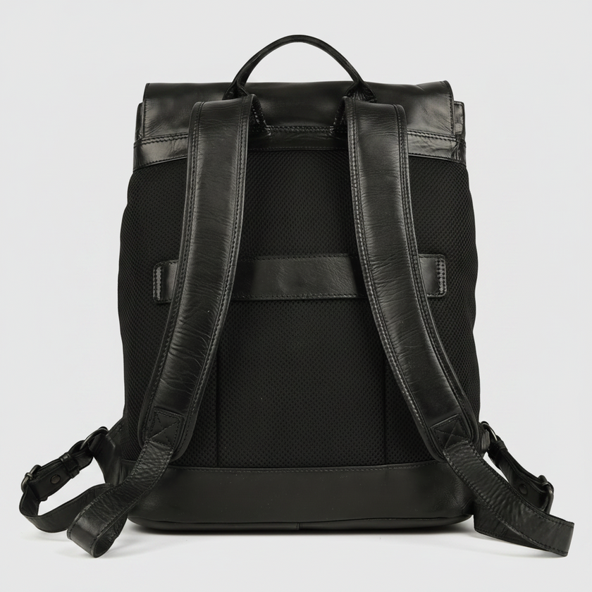 MET Premium Leather Backpack. Urban Rucksack