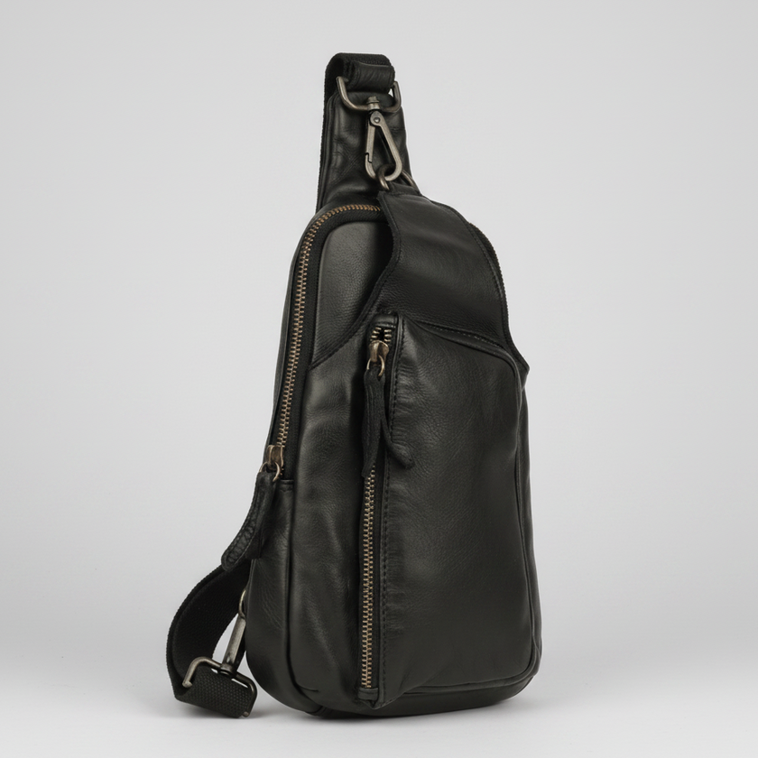 MET Off The Shoulder Leather Chest Bag Backpack