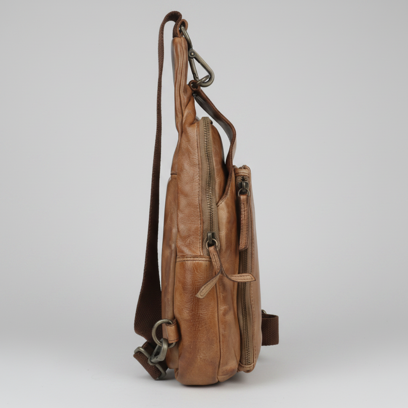 MET Off The Shoulder Leather Chest Bag Backpack