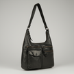 MET Premium Leather Shoulder Bag. Everyday Urban Hobo