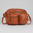 MET Premium Leather Crossbody Bag. Compact Utility Explorer