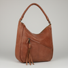 MET Premium Leather Shoulder Bag. Slouchy Urban Hobo