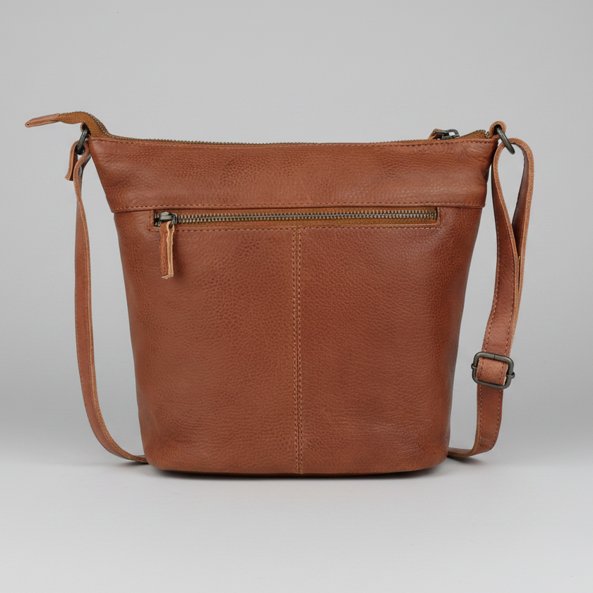 MET Premium Leather Crossbody Bag. Sleek Urban Organiser