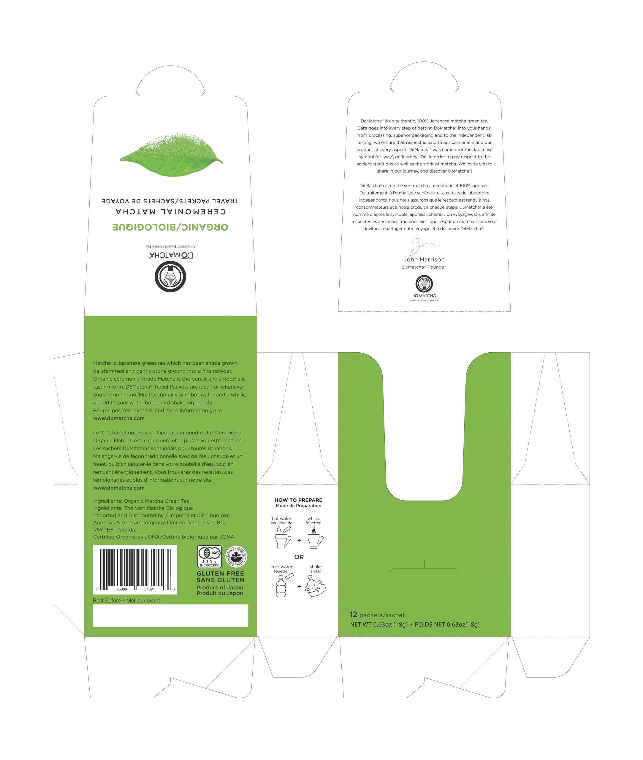 DoMatcha - Travel Packets, 24/box