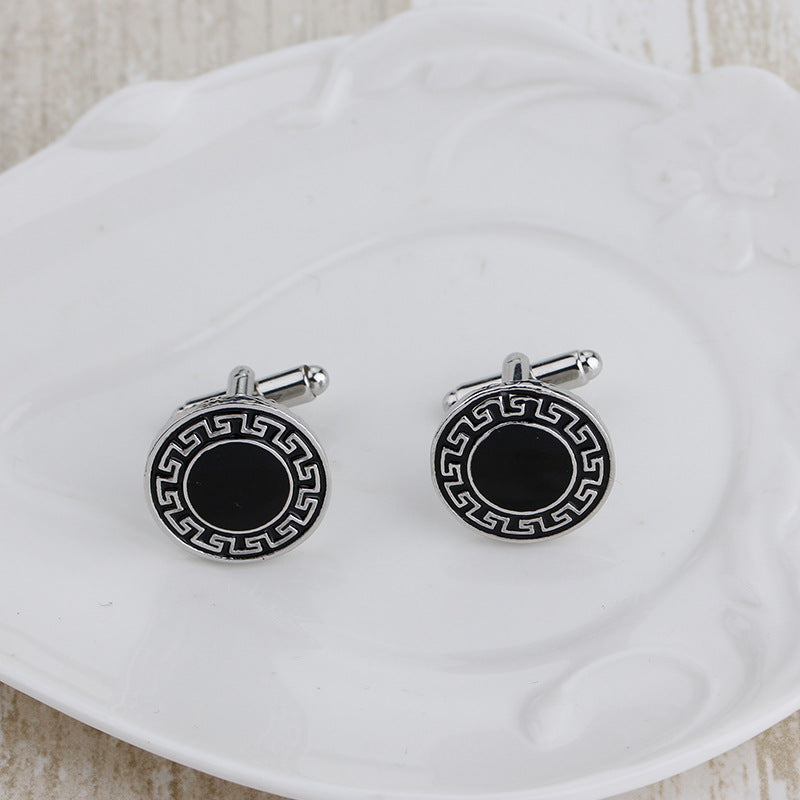 Men's French Shirt Cufflinks – 8 Styles Metal & Velvet Business Cufflinks | Canada & USA