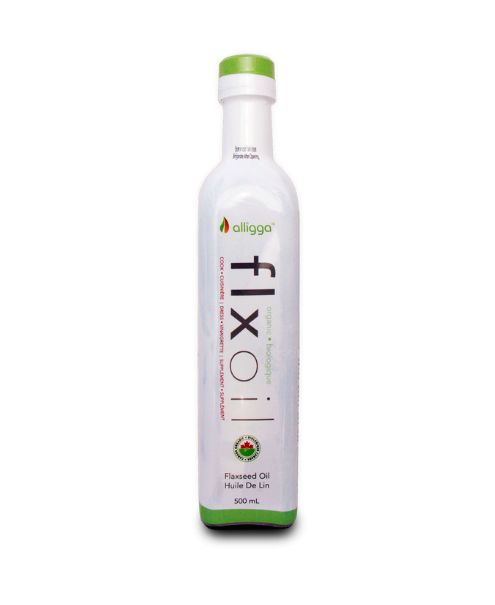 Alligga - Org Flaxseed Cooking Oil 500ml