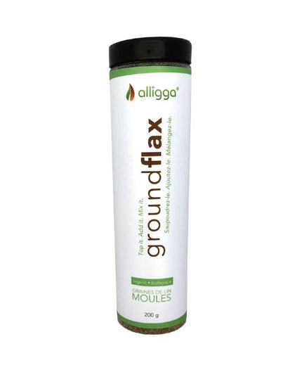 Alligga - Organic Ground Flaxseed 200g