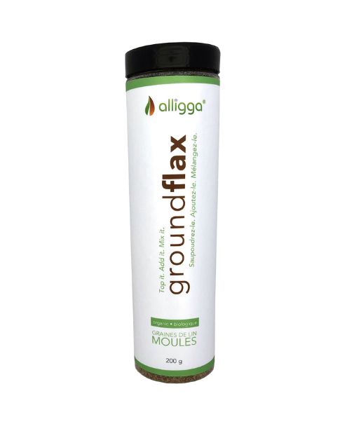 Alligga - Organic Ground Flaxseed 200g
