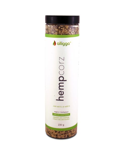 Alligga - Organic Hulled Hemp Seeds 230g
