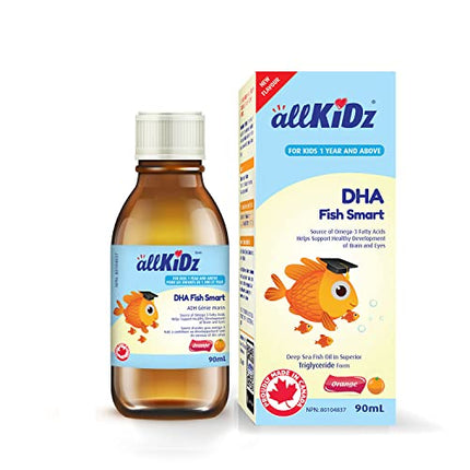 Allkidz - DHA Fish Smart, 90ml
