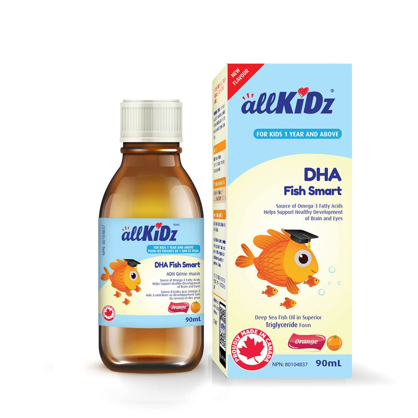 Allkidz - DHA Fish Smart, 90ml