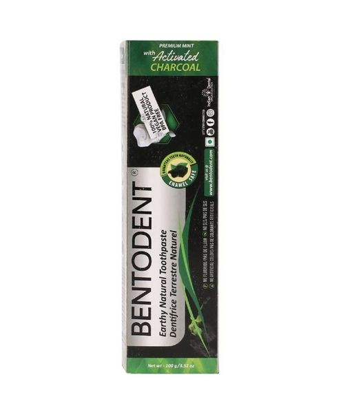 Bentodent - Activated Charcoal And Mint, 100g