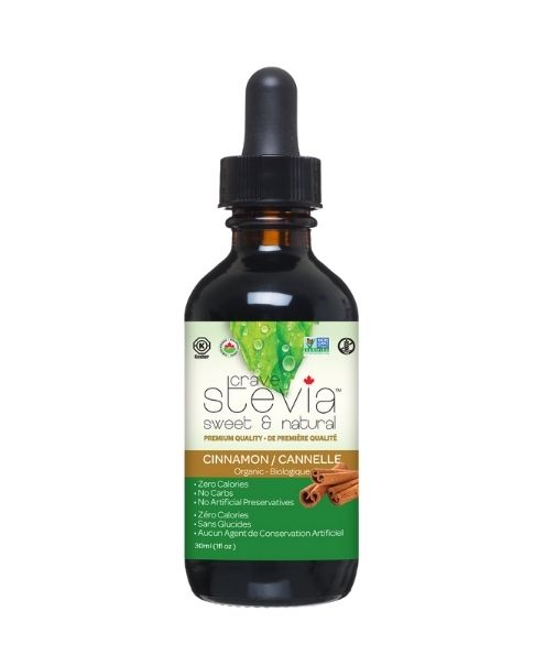 Crave Stevia - Cinnamon Liq. Stevia 30ml