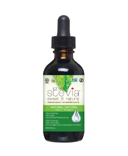 Crave Stevia - Natural Liq. Stevia 30ml