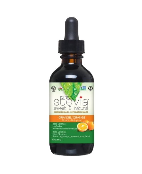 Crave Stevia - Orange Liq. Stevia 30ml