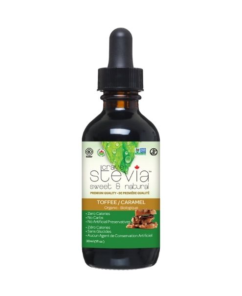 Crave Stevia - Toffee Liq. Stevia 30ml