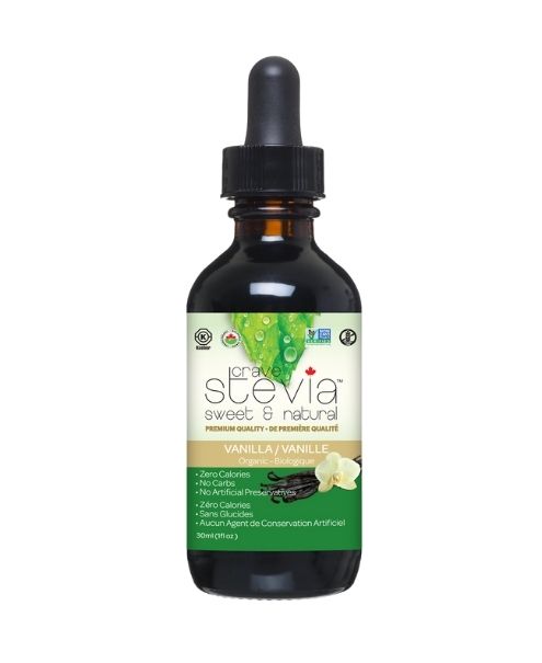 Crave Stevia - Vanilla Liq. Stevia 30ml