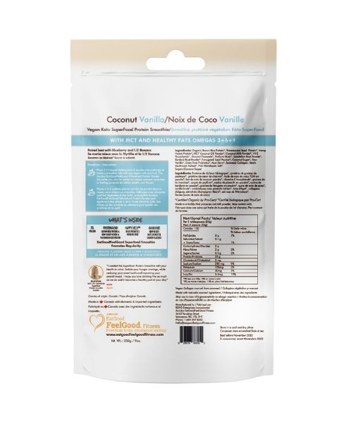 Eatgood Feelgood - Coconut Vanilla, 250g