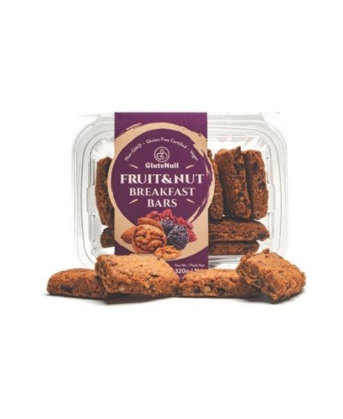 Glutenull - Fruit & Nut Breakfast Bars,320g