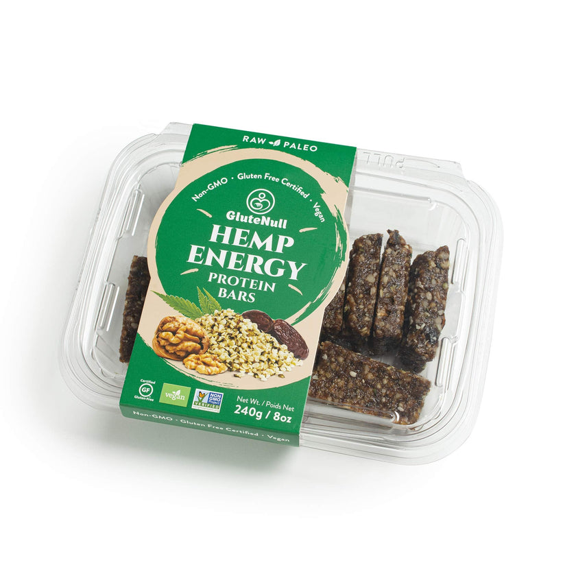 Glutenull - Hemp Energy Bar,12/Pk