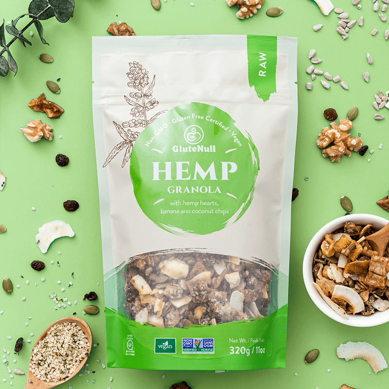 Glutenull - Hemp Granola (Large),320g