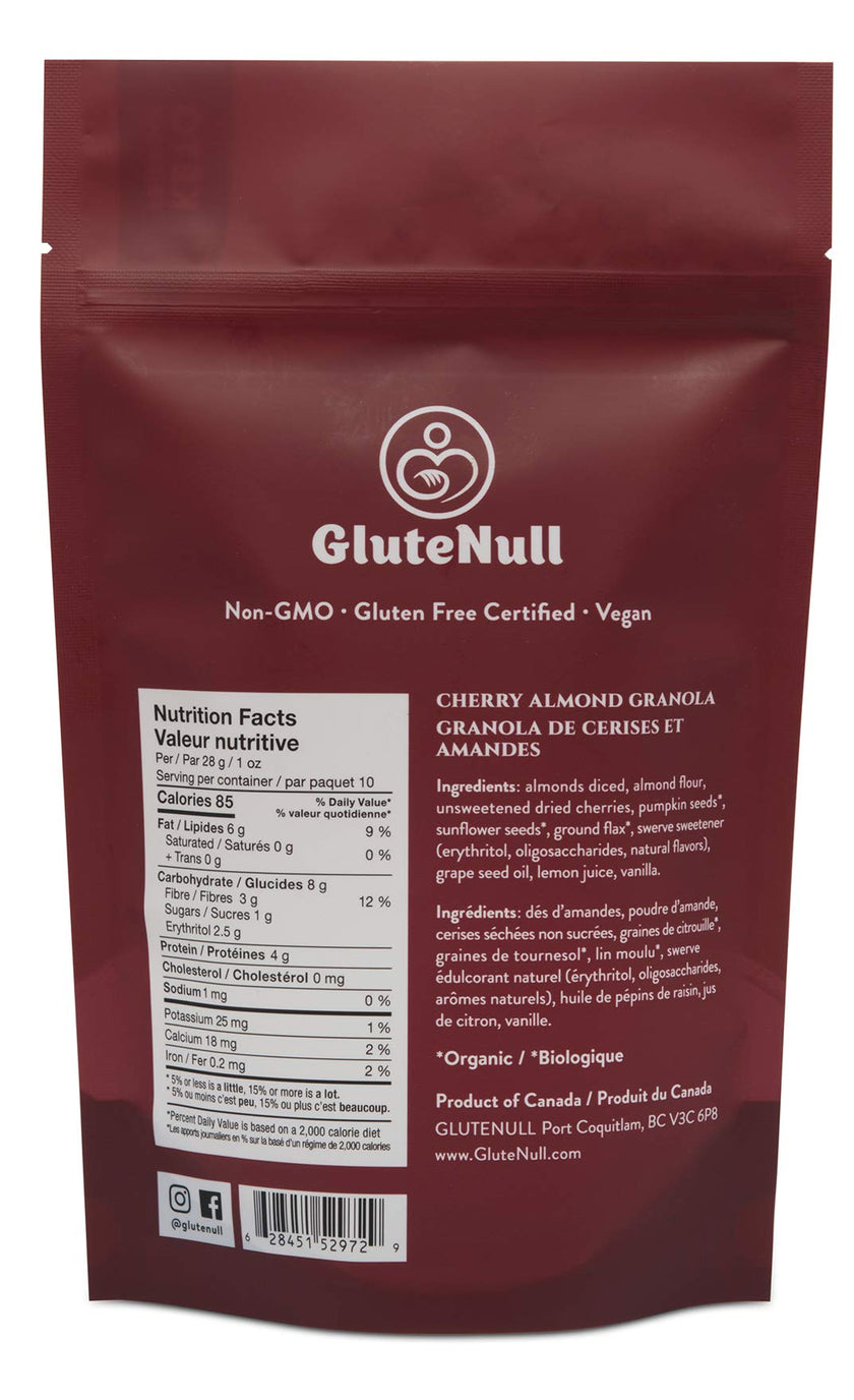 Glutenull - Cherry Almond Granola,280g