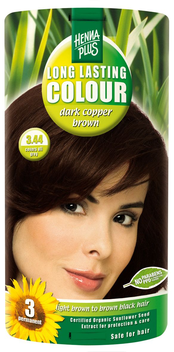 Hennaplus - Dark Copper Brown 3.44, 100ml