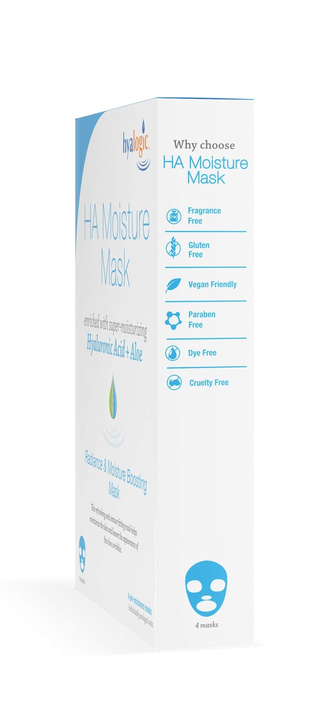 Hyalogic - Moisture Mask, 4 Pack