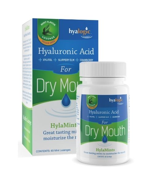 Hyalogic - Hylamints For Dry Mouth, 60s