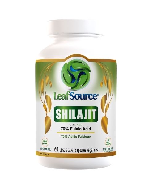 Leaf Source - Shilajit W/Humic-Fulvic Acid Complex, 60's