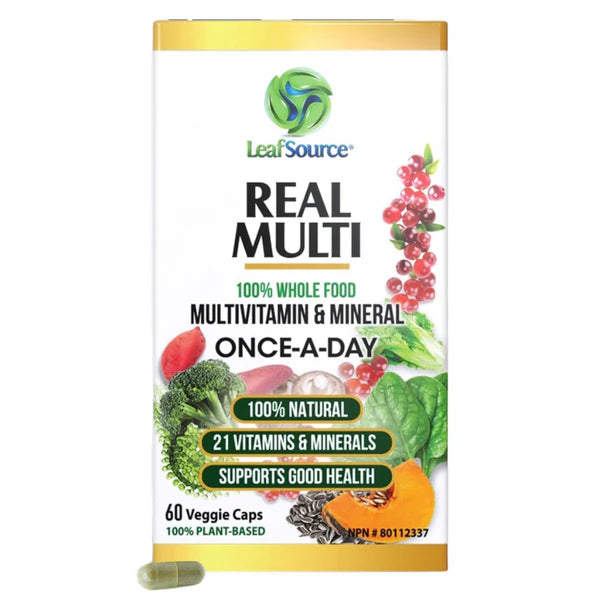 Leaf Source - Real Multi, 60 Vcap (Glass)