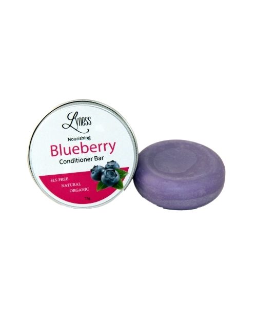 Lyness Beauty - Blueberry Conditioner Bar, 75g