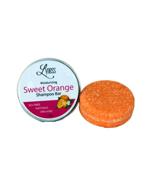 Lyness Beauty - Sweet Orange Shampoo Bar, 65g