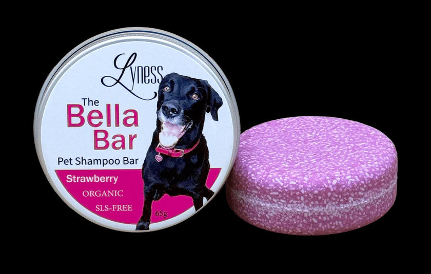 Lyness Beauty - Pet Shampoo Bar - Strawberry, 65g