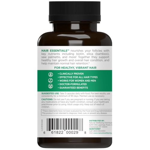 Natural Wellbeing - Hair Essentials (90caps)