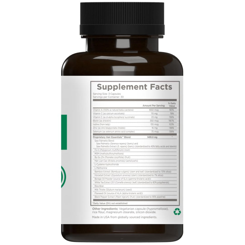 Natural Wellbeing - Hair Essentials (90caps)